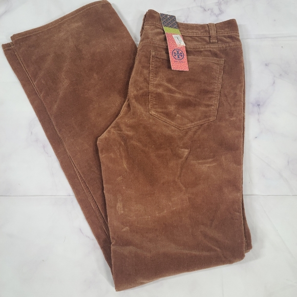 Tory Burch Classic Tory Corduroy Pants - Picture 3 of 7